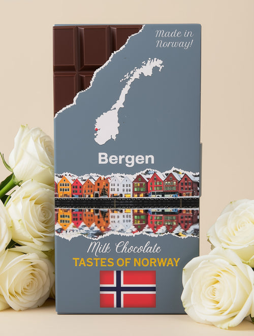 Bergen - melkesjokolade