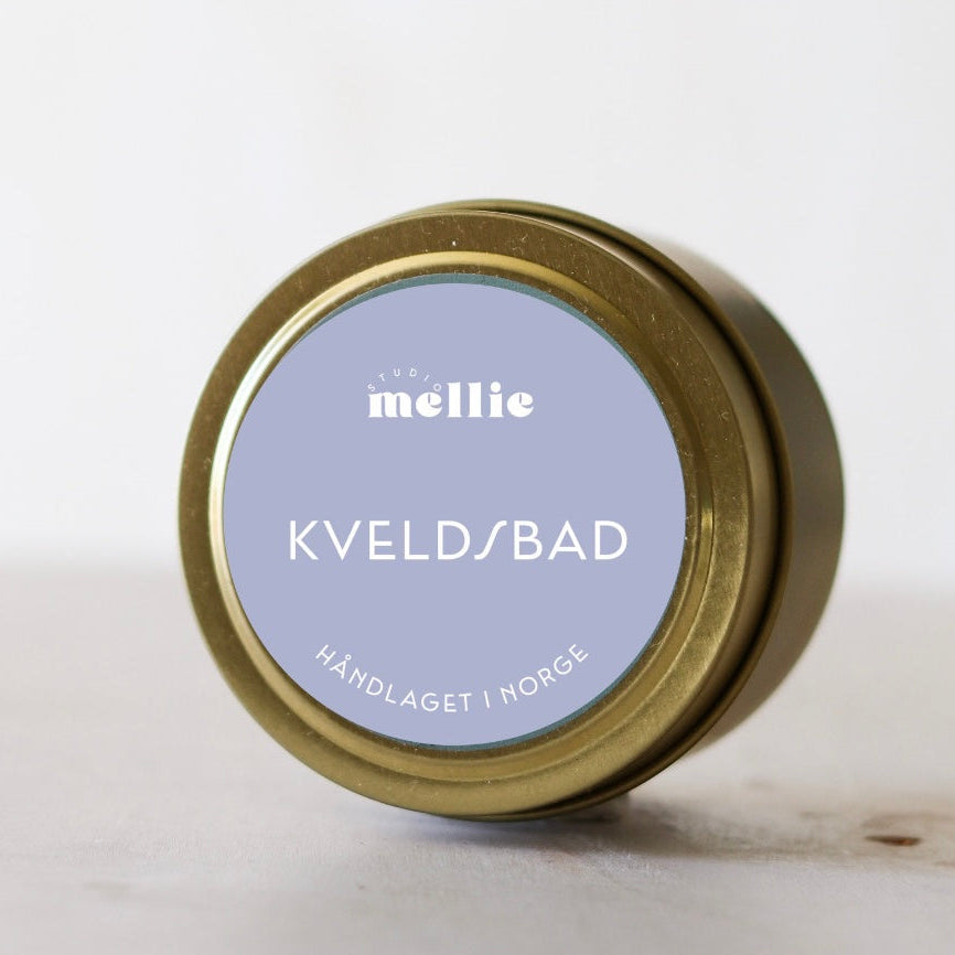 Duftlys Mellie studio "Kveldsbad"