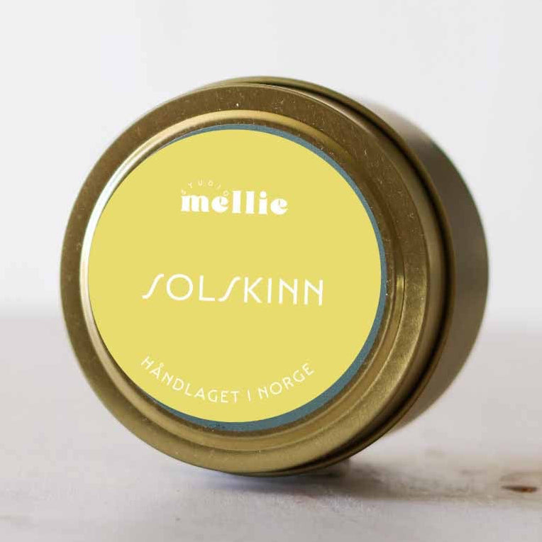 Duftlys Mellie studio "Solskinn"